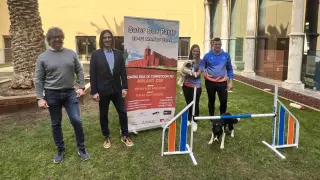 Presentación de la sexta edición de la Gotor Dog Party en la Diputación de Zaragoza
