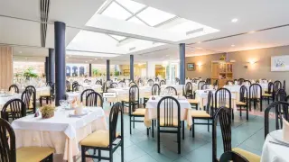 Salón del restaurante del complejo El Patio, con capacidad para 400 personas.