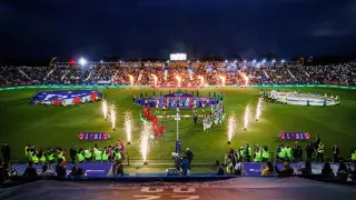 Imagen de la final de la Copa de la Reina del año pasado, en Butarque (Leganés).