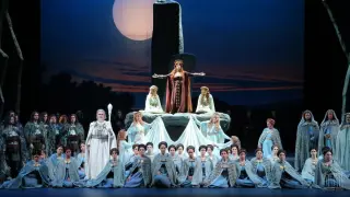 La compañía Ópera 2001 trae su versión de la 'Norma' de Bellini a Zaragoza.