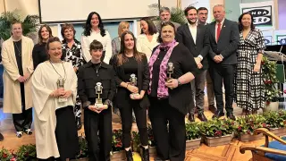 Cinco mujeres galardonadas con los Premios Huesca Futuro, de Onda Cero.