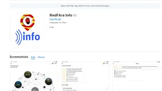 La nueva aplicación RedFara.