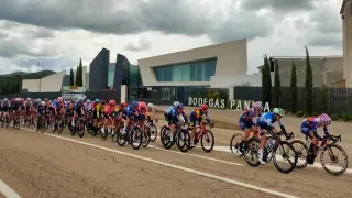 La Vuelta Ciclista a España Femenina, a su paso por Paniza