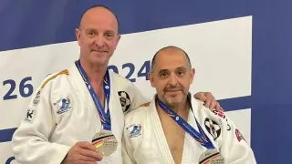 Francisco Pozo y Pedro Alonso sumaron una medalla de plata en la modalidad de parajitsu, poco extendida en España