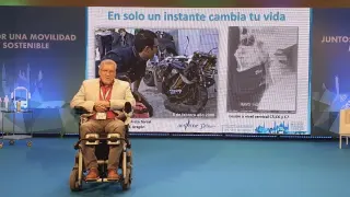 Francisco Ureta, durante una de sus charlas.