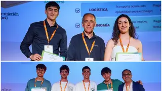 Estudiantes de la Universidad de Zaragoza ganadores de dos Accésit en los XV Premios Nacionales de Envase