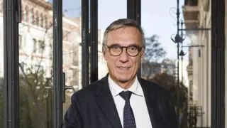 Francisco Gracia, decano del Colegio de Economistas de Aragón.