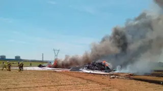 Accidente aéreo en Sevilla