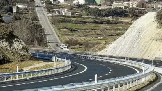 La autovía a Lérida avanza con la apertura de 10 kilómetros más entre Ponzano y El Pueyo