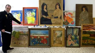 Cuatro detenidos en Valencia por extorsión y falsificación de obras de arte