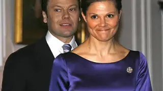 La primogénita de la Casa Real de Suecia junto a su marido.