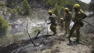 Estabilizado el incendio de San Gregorio tras quemar 6.254 hectáreas