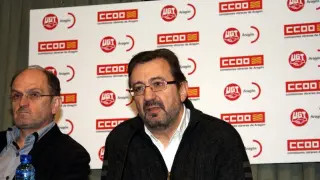 Julián Buey. Secretario General CC.OO. Aragón: "Este problema debe afrontarse ya"