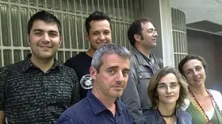 D. Alquézar, J. Jiménez, J. Sala, J. Serrat, R. M. Portella y H. Carulla.