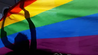 Fiesta del Orgullo Gay en Madrid.