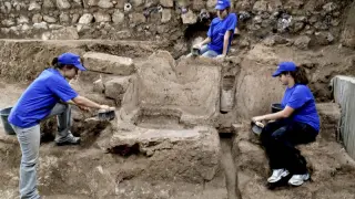 Excavación arqueólogica.