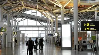 Imagen de la terminal de Zaragoza