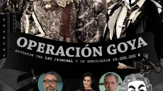 Cartle de Anonymus para convocar la protesta mañana, en los premios Goya