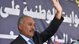 El presidente de Yemen, Alí Abdalá Saleh, en una imagen de archivo