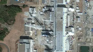 Imagen del satélite de Fukushima ya sin humo