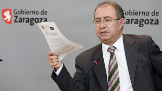 El consejero municipal de Economía del Ayuntamiento de Zaragoza, Fernando Gimeno.