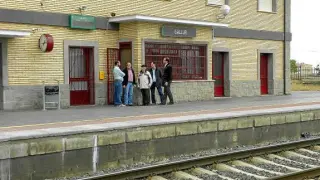 Gallur: 150 años subidos al tren en Aragón