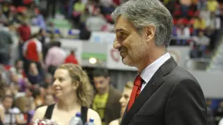 José Luis Abós se retira sonriente tras una victoria en el Príncipe Felipe.