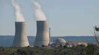 Imagen de la central nuclear de Trillo, en Guadalajara