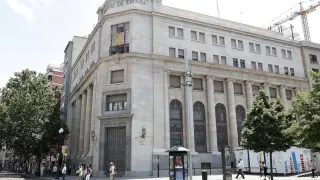 Sede del Banco de España en Zaragoza