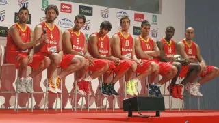 Presentación de la selección española de baloncesto