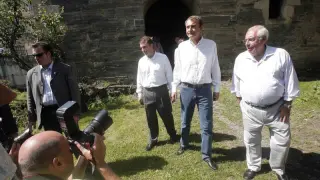 Zapatero, en Asturias, durante unas vacaciones anteriores
