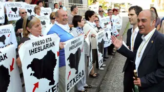 Garitano aprovecha una fiesta vasca para defender a los presos de ETA