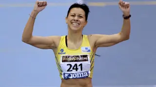 Isabel Macías gana en 1.500 en los Campeonatos de España de Atletismo