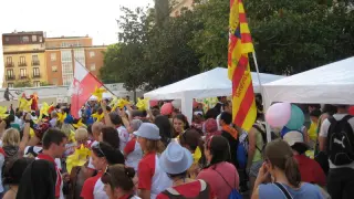 Los peregrinos abandonarán Zaragoza este lunes
