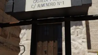 Puerta del centro de acogida de Boecillo, donde han fallecido los tres menores