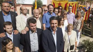 El alcalde de Badalona, Xaviel García Albiol, suspendió la parte institucional de las celebraciones