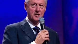 El ex Presidente de EE. UU., Bill Clinton