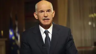 El primer ministro griego saliente, Yorgos Papandreu