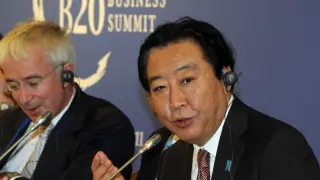 El primer ministro japonés, Yoshihiko Noda