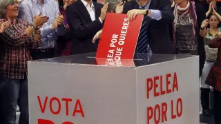 Alfredo Pérez Rubalcaba (PSOE) en Madrid