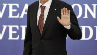Zapatero en la cumbre de Cannes