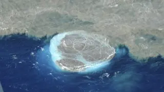 Erupción volcánica en el mar de la isla de El Hierro