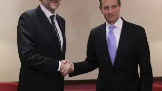 Encuentro entre Mariano Rajoy y Timothy Geithner