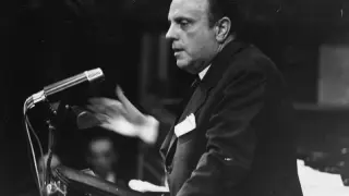Intervención de Fraga en el Congreso, en 1978.