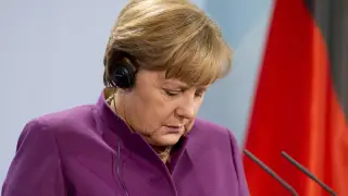 Merkel recibe a Lagarde