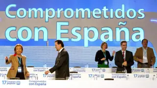 Rajoy llega al congreso del PP
