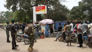 Soldados en Bamako