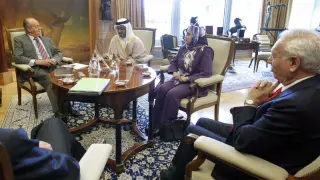 El Rey se lesionó tras una reunión en Zarzuela con el ministro emiratí de Asuntos Exteriores
