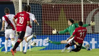 El Chori Castro marcó el gol de la victoria bermellona