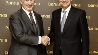 Traspaso de poderes en Bankia entre Rato y Goirigolzarri